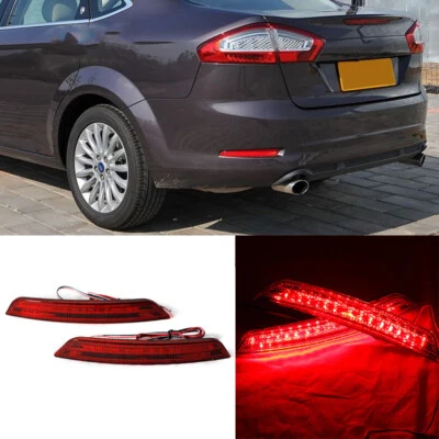 LED Rear Bumper Reflector Lamp for Ford Mondeo 2008 2009 2010 Tail Brake Signal - Image 1 of 4
