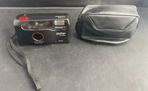 VIVITAR PS44 35MM FILM CAMERA Built In Flash Focus Free/DX Tested & Working - Picture 1 of 9
