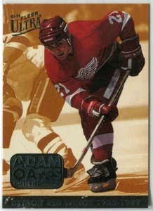 1993-94 Fleer Ultra Career Highlights Insert #3 Adam Oates Detroit Red Wings - Picture 1 of 2