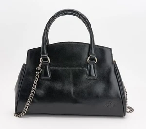 Patricia Nash Marianna Top Handle Vintage Distressed Leather Satchel (Black) - Picture 1 of 3