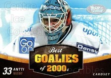 2012-13 Finnish Cardset Best Goalies of 2000's #6 Antti Niemi