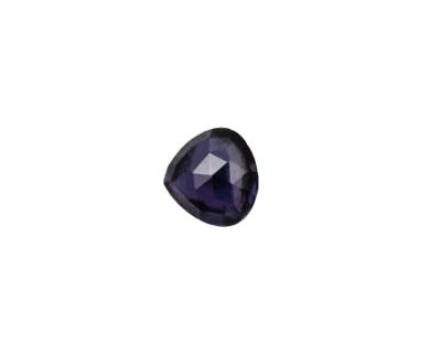 1.61 CTs. IOLITE  HEART CHECKER 10.5X11 MM VIOLET DEEP BLUE AAA COLOR NATURAL - Image 1 of 4
