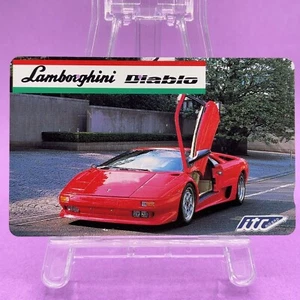 Lamborghini Diablo Phone Card 1990s ITT Collectible car Japan Scissor Doors - Picture 1 of 4