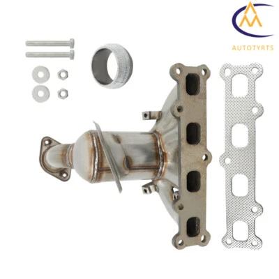 Convertidor catalítico colector de escape para Jeep Compass/Patriot 2,4 L 4x4 2007-2017 Foto 1 de 4