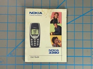 Nokia 3390 Guide de l'utilisateur manuel téléphone portable téléphone portable vintage - Photo 1 sur 6