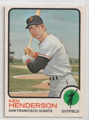 1973 O-Pee-Chee Baseball  #101 Ken Henderson  San Francisco Giants - Image 1 of 2