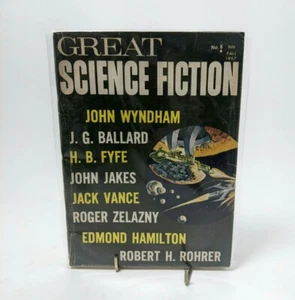 Great Science Fiction No. 8 Fall 1967 - Jack Vance Roger Zelazny John Jakes Fyfe - Picture 1 of 3