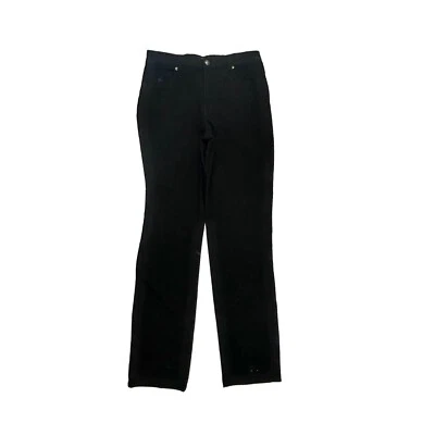 Gloria Vanderbilt Straight Leg Women's size 6 Black Denim Jeans - Image 1 of 4