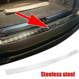 Acero plateado para Benz Clase GLE Parachoques trasero Protector Placa Cubierta Borde - Imagen 1 de 12