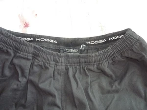 KooGa Mens Rugby Shorts Black Uk 2XL Brand New - Picture 1 of 3