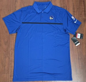 🔥 NEU Nike Golden State Warriors Polo – Herren L-Hoch – blau – neu mit Etikett – $ 75 Einzelhandel - Bild 1 von 7