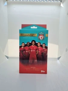 21-22 Topps Liverpool FC Team Set Soccer Cards Box (50 Cards, 1 Parallel) - Picture 1 of 3