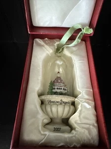 Hotel Del Coronado 2007 Annual Ornament Topiary Weihnachtsglas - Bild 1 von 9
