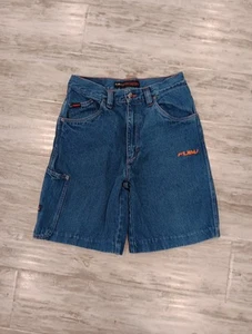Fubu Y2K Size 18 Blue Denim  Shorts - Picture 1 of 11