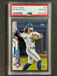 2020 Topps Bo Bichette RC #78 PSA 10 QTY AVAILABLE - Picture 1 of 1
