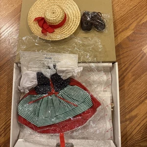 The Shirley Temple Anziehpuppe Heidi Outfit & Ständer Puppenkleidung Puppen 16 Zoll - Bild 1 von 4