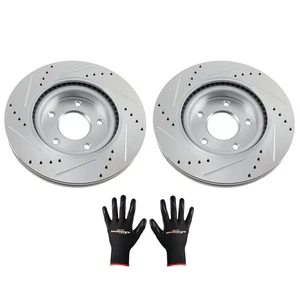 Front Drilled & Slotted Disc Brake Rotor For Nissan Altima 2007-2025 S-31464 - Imagen 1 de 12