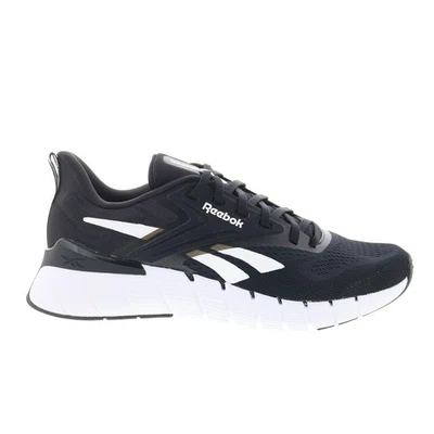 Reebok Nano Gym Mens Black Mesh Lace Up Athletic Cross Training Shoes - Image 1 of 4