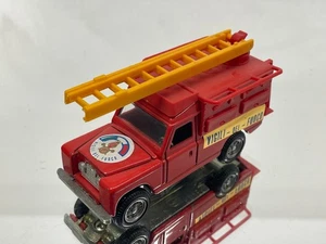 MEBETOYS A-67 LAND ROVER VIGILI DEL FUOCO -RED 1:43- GOOD - 543 - Picture 1 of 9