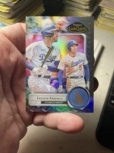 2022 Topps Gold Label Class 1 Black #22 Freddie Freeman Dodgers - Picture 1 of 2