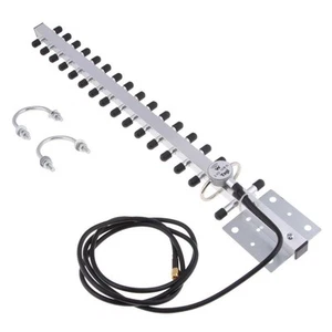 1,5m 2.4ghz 25dbi haut gain antenne directionnelle sans fil wifi yagi wlan - Photo 1/5