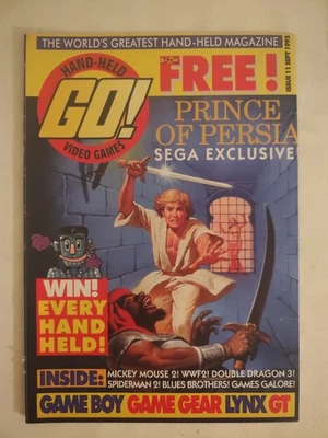 RARISSIMA RIVISTA INGLESE VIDEOGIOCHI GO! NUM. 11 (1992) CONDIZIONI MOLTO BUONE - Immagine 1 di 2
