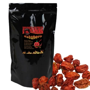 Red Dry Habanero Pepper Whole 1kg / 2.2lbs. | Red Dry Habanero Chili Pepper - Picture 1 of 2