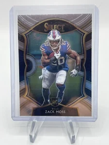 2020 Panini Select #69 Concourse Rookie Zack Moss Bills RC BILLS 🔥🔥 - Bild 1 von 2