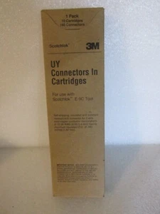 3M SCOTCHLOK UY Connectors 10 Boxes of 160 Connectors For E-9C Tool New NIB - Picture 1 of 6