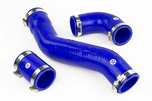 Silicone Intercooler Hoses fit Land Rover Discovery MK1 300TDI Turbo Boost Blue - Picture 1 of 4