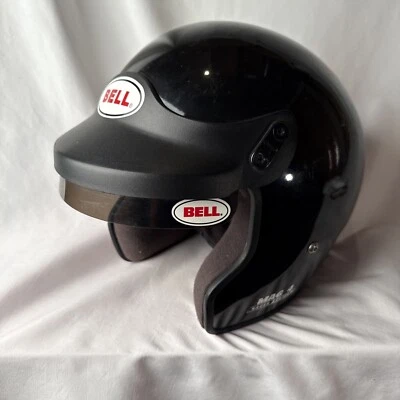 Bell Mag-4 Racer Series Black Car Motorcycle Helmet Size XL SA2000 Mag 4 Foto 1 de 4