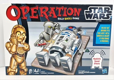Operation Star Wars Edition 36550 Silly Skill Board Game 2012  COMPLETE  521 - Image 1 of 4