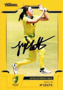 ✺Signed✺ 2020 2021 AUSTRALIA Cricket Card TAHLIA MCGRATH WBBL - Picture 1 of 2