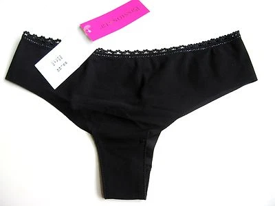 A0079 Passionata NUEVO 4317 Tanga Cuerda Microfibra Corte Láser Encaje Brillante No Show Foto 1 de 3