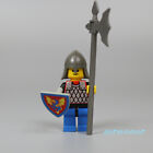 Lego Scale Mail 6018 Red Arms Dark Gray Neck-Protector Castle Minifigure