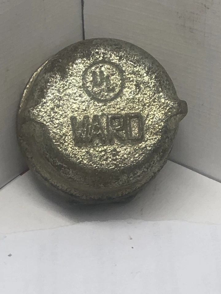 USA WARD 1" Galvanized Pipe Cap- Gal Pipe Cap  " Cap  FNPT- 1" - Image 1 of 1