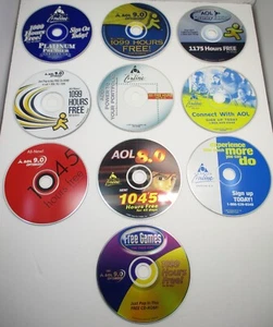 AOL America Online Internet Anmelde-CDs - wählen Sie die gewünschte - Bild 1 von 21