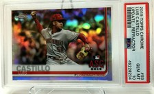 2019 Topps Chrome #93 Luis Castillo Update - Refractor PSA 10 GEM MINT #245/250