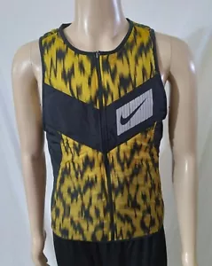 Chaleco reversible para hombre Nike AeroLayer Wild Run CU6058 010 talla pequeña nuevo con etiqueta - Imagen 1 de 9