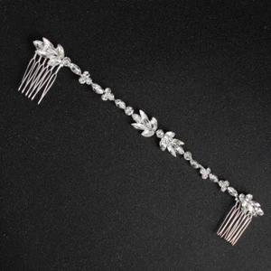 Kristall Blume Haarkamm Braut Haarband für Hochzeit Kopfschmuck Braut - Bild 1 von 11