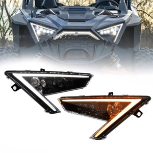 For Polaris RZR PRO XP 2020-2021 LED Headlights 2414538 2414539 - Picture 1 of 5