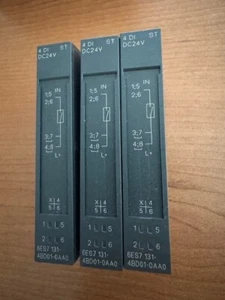 3er Set Siemens 6ES7131-4BD01-0AA0 für ET 200S - Bild 1 von 2
