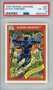 1990 Marvel Universe #20 Black Panther PSA 6 - Bild 1 von 2