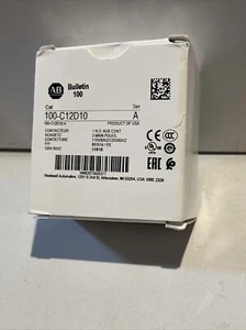 Allen Bradley 100-C12D10 110/120V AC IEC 12A Contactor AB 100C12D10 - Picture 1 of 2