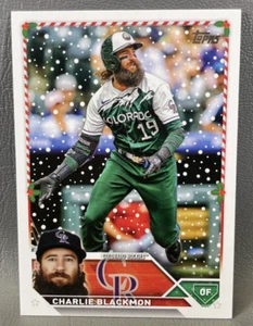 Charlie Blackmon 2023 Topps Holiday #H109 - Picture 1 of 2