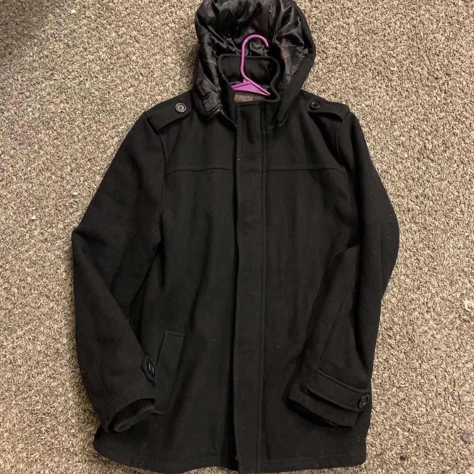 Men’s Wool Buckle Coat - Image 1 of 4