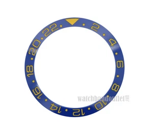 Inserto lunetta ceramica blu alta qualità nuovo realizzato per Rolex GMT-Master 40mm - Foto 1 di 1