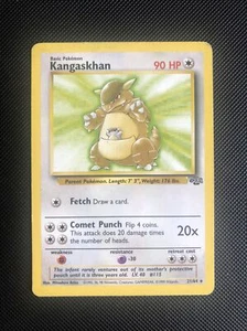 Kangaskhan 21/64 Jungle - Rare 1999 WOTC Pokemon TCG LP - Picture 1 of 6