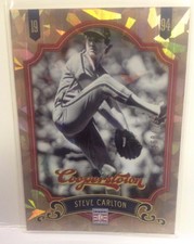 PANINI 2012 COOPERSTOWN STEVE CARLTON REFRACTOR #'d/299 C1