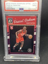 2016-17 Donruss Optic PASCAL SIAKAM Rated Rookie RC #171 Purple Holo PSA 9